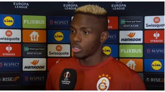 Soccer player Victor Osimhen addresses rumors of a potential transfer to Chelsea during the upcoming January window.