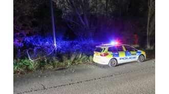 Body parts discovered in bushes near prison, believed to be arm and leg.