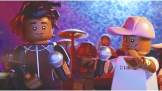Pharrell's relatives were unaware of a significant part of his Lego movie biography.