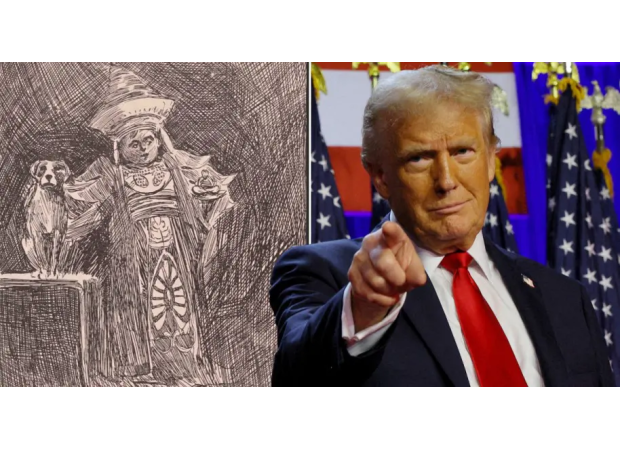 An old book has led to theories about Trump being a time traveler.