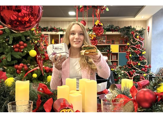 McDonald's has a new Christmas menu with an incredible burger.