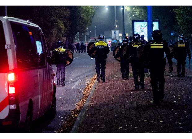 Israel sent aircraft to Amsterdam in response to an attack on football fans.
