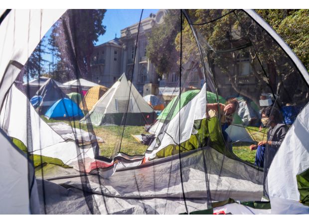 Closing refugee camps, implementing ranked choice voting, seeking Mideast peace, and using AI to address climate change.