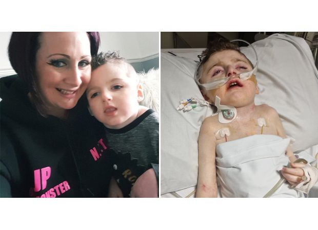 A 9-year-old boy, who was a victim of abuse by his father, passed away while in the hospital.