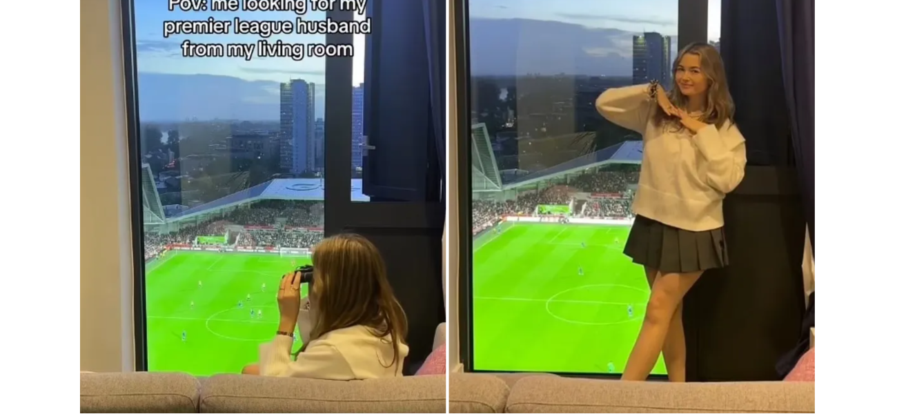 I'm a desirable date because my apartment has a view of a Premier League stadium.