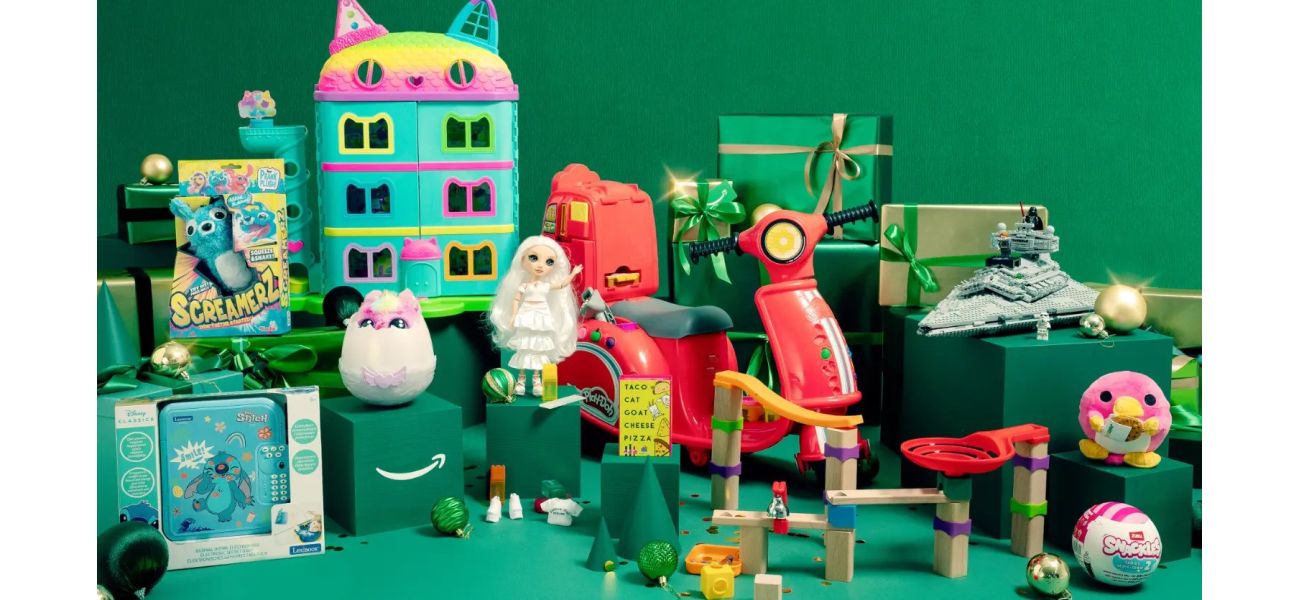 Amazon has a wide selection of top toys for 2024, including discounted brands like LEGO, Hasbro, and SpinMaster.