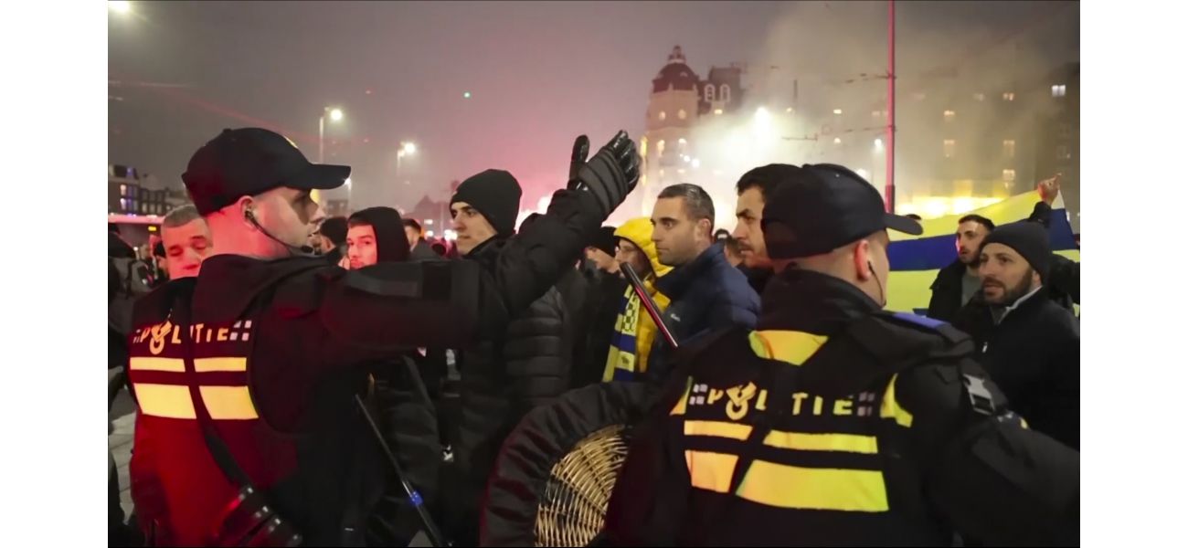 Israeli soccer supporters were deliberately assaulted in Amsterdam.