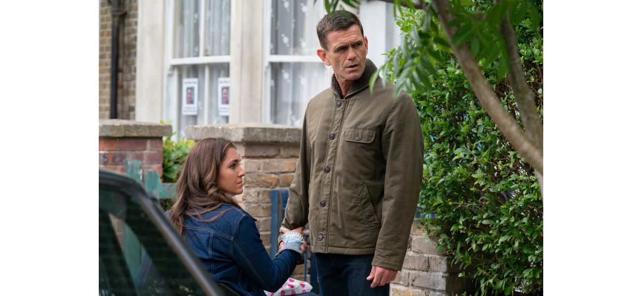 Penny and Jack were very shocked by the discovery of a 'murder' on EastEnders, and they were feeling cold.