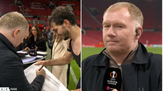 Scholes shares heartwarming story of PAOK player asking for autograph.