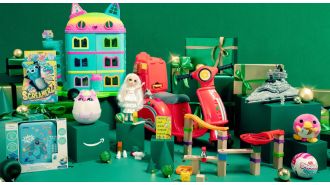 Amazon has a wide selection of top toys for 2024, including discounted brands like LEGO, Hasbro, and SpinMaster.