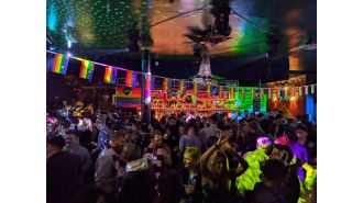 Famous club in London shuts down, squatters move in.