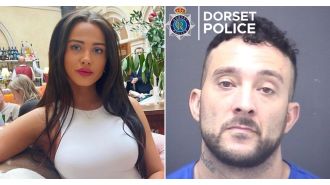 A courageous girl outwitted robbers who threatened to harm her with a hot iron.