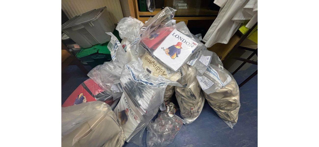 London authorities seize counterfeit Paddington Bear merchandise from local shops.