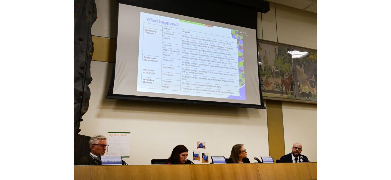 Denver Public Schools is holding public meetings at 10 schools facing closure or restructuring.