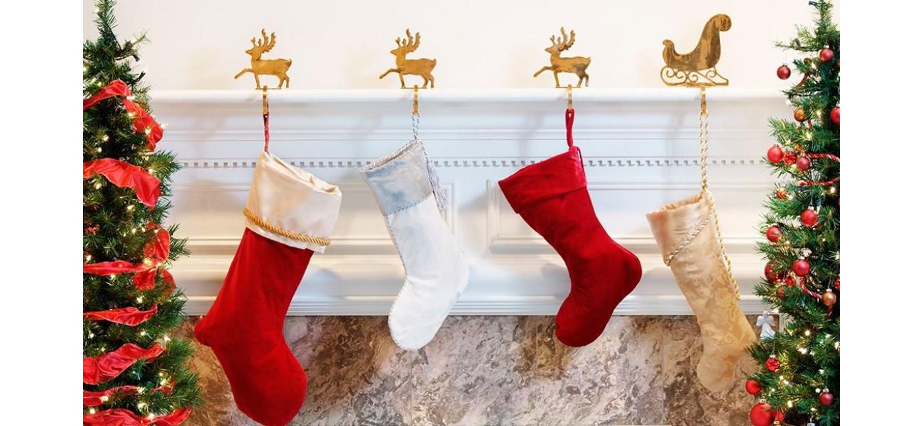 Add some holiday cheer to your fireplace with these decorative stocking hangers.