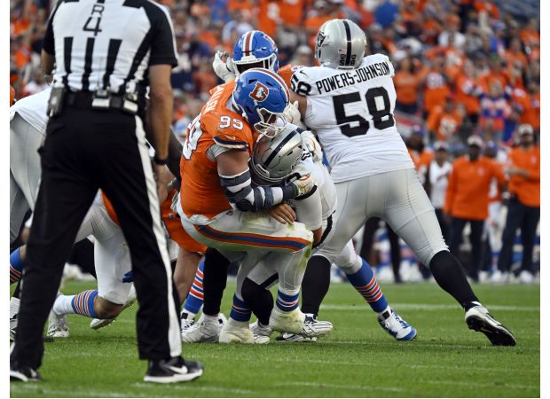 Broncos' Zach Allen is a strong defensive end, but the rest of the team needs to step up and capitalize on their opponents' focus.