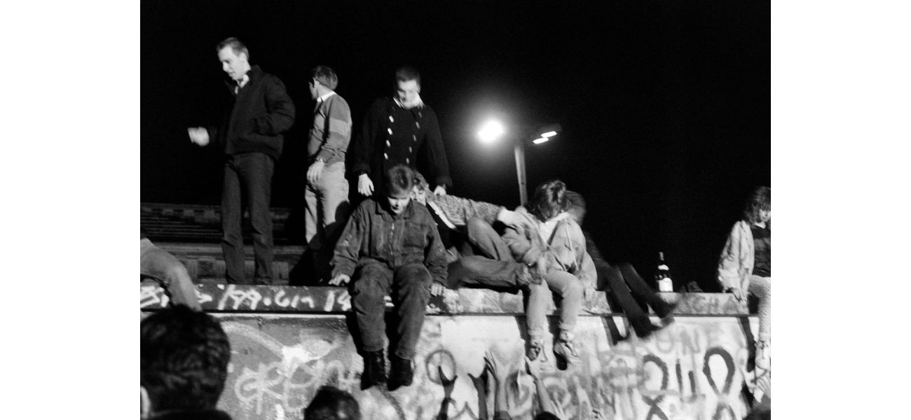 On November 9, the Berlin Wall was demolished after standing for 28 years.