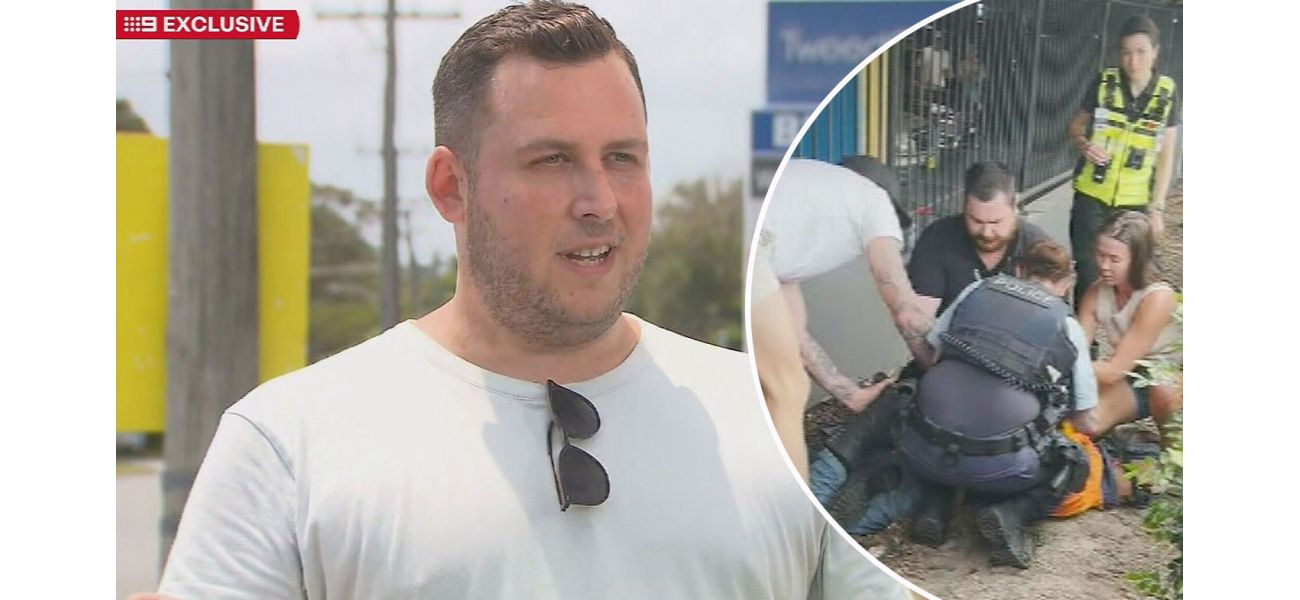 Man pursues suspected thief into police's way following jewelry robbery.