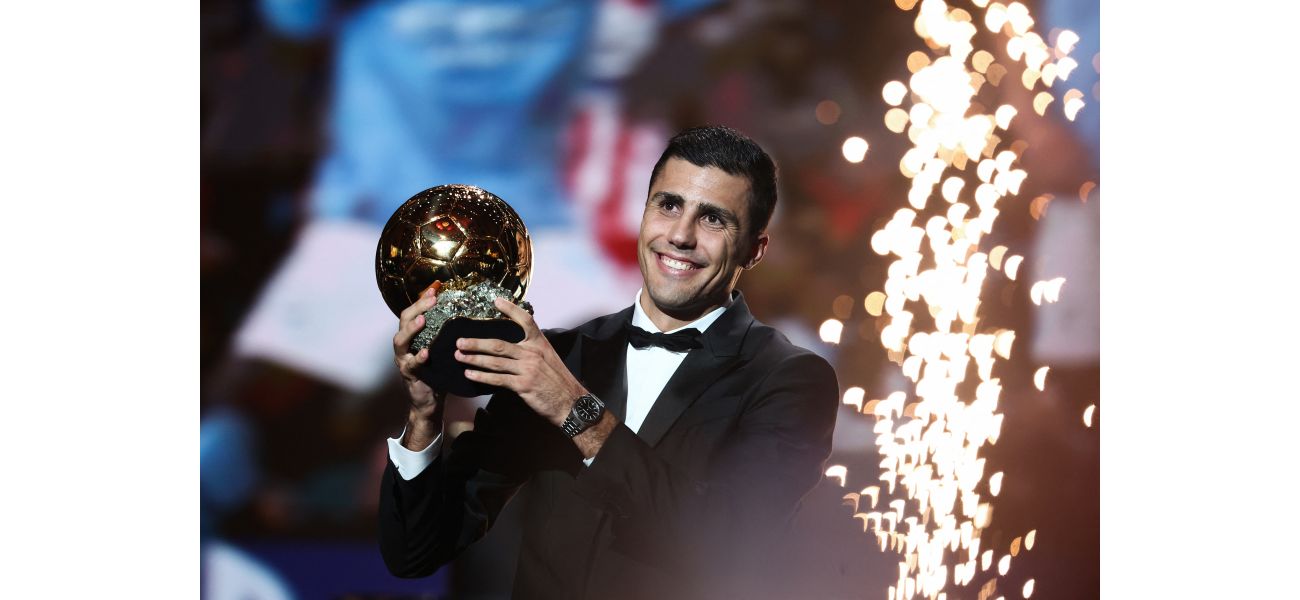 Rodri reaches out to Vinicius Jr following his decision to not attend the Ballon d'Or awards.