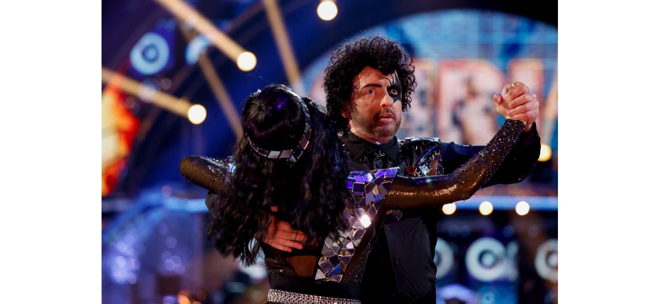 Chris McCausland is in danger of losing the Glitterball trophy.