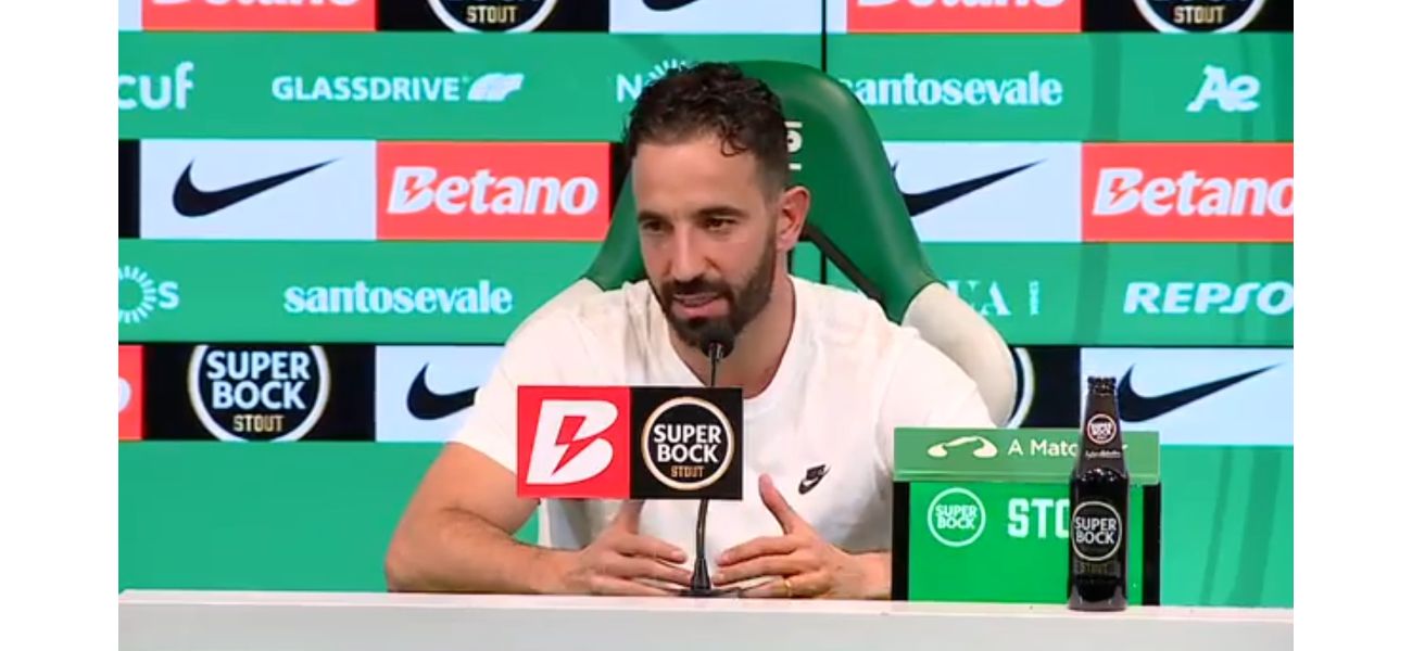 Sporting's coach suggests that he could bring the midfielder to Manchester United, hinting at a potential move.