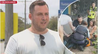 Man pursues suspected thief into police's way following jewelry robbery.