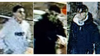 Police are searching for three men in connection with the rape of a 14-year-old girl in an alleyway in Leeds.