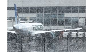 Over 300 flights affected at DIA due to winter weather.
