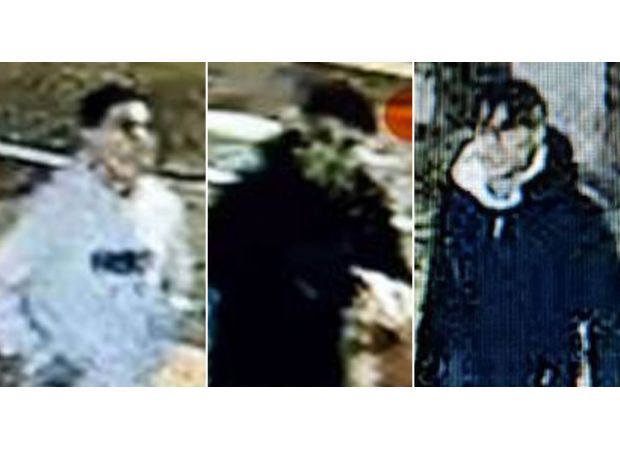 Police are searching for three men in connection with the rape of a 14-year-old girl in an alleyway in Leeds.