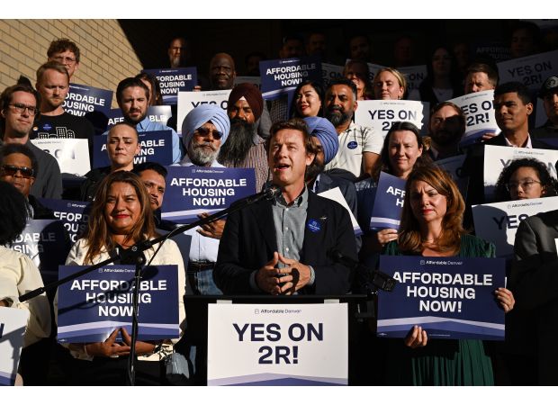 Denver's mayor admits defeat in passing a sales tax for affordable housing.