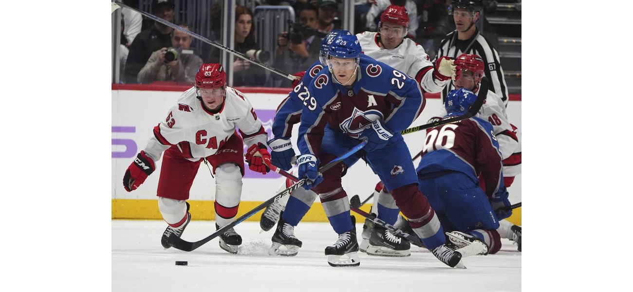 Avalanche's top players fuel impressive rally for win over Hurricanes.