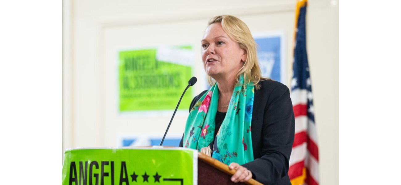 April McClain Delaney, a Democrat, wins the US House seat in Maryland's 6th district in a tight race.