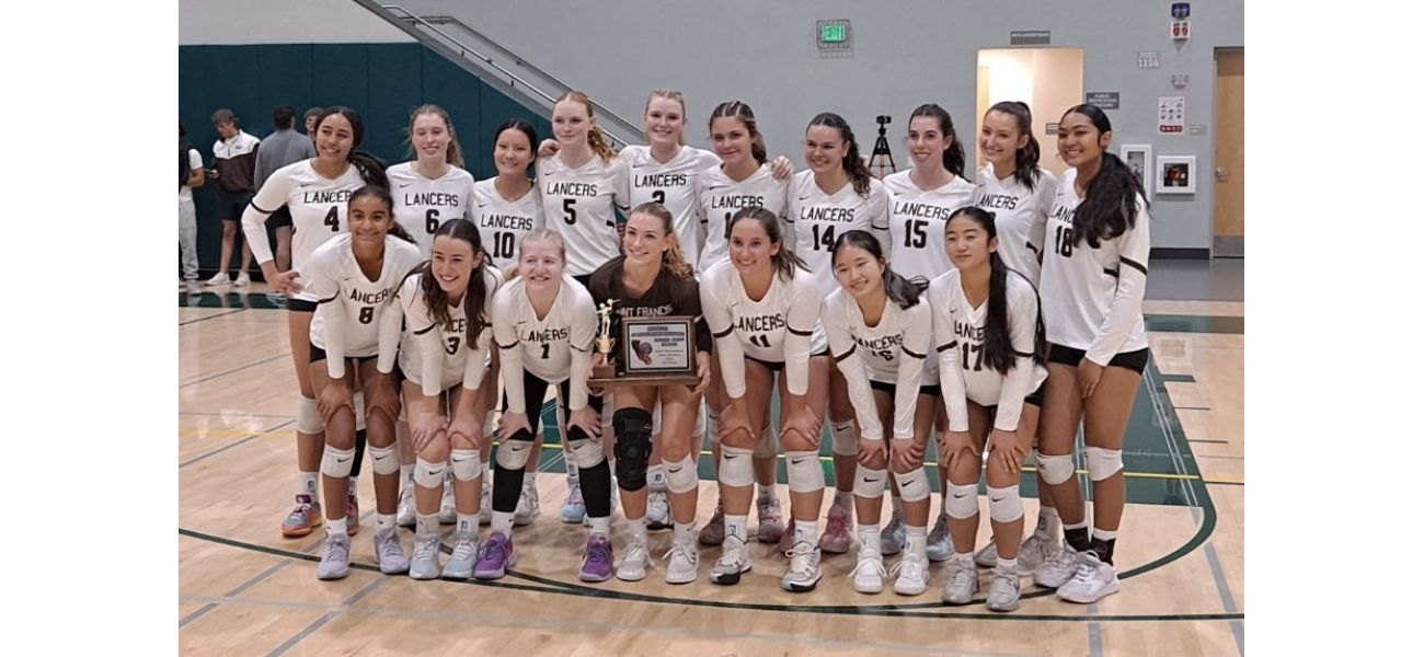 St. Francis defeats St. Ignatius to claim CCS Open Division title in girls volleyball.