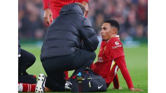 Manager Arne Slot shares news on Trent Alexander-Arnold's injury following Liverpool's win against Aston Villa.