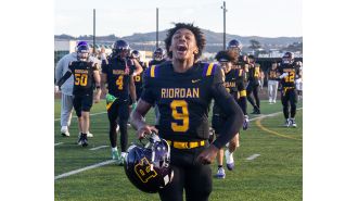 The Archbishop Riordan team's strong performance dashes St. Francis' chances of winning the WCAL title alone.