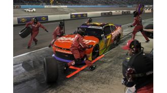 Justin Allgaier makes a comeback to win his first NASCAR Xfinity title by passing Hill and Custer in the final moments.
