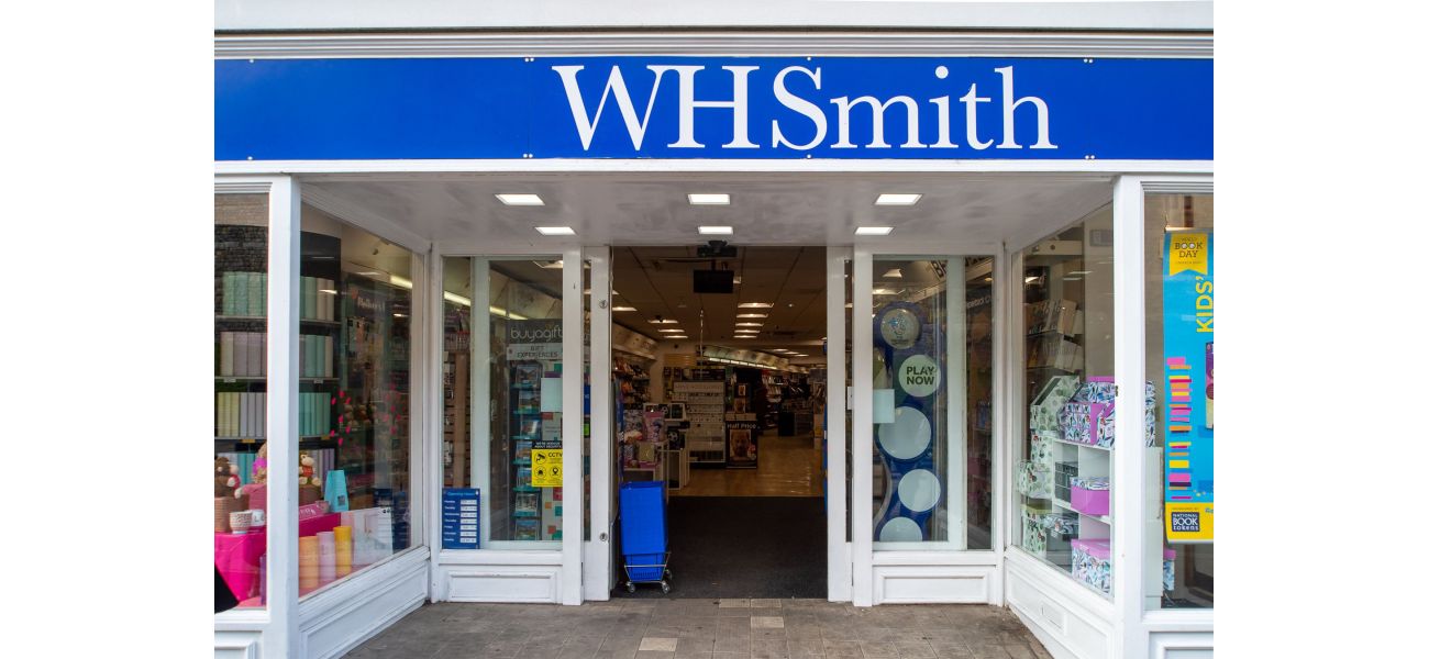 Map displays all WHSmith locations shutting down by 2024.