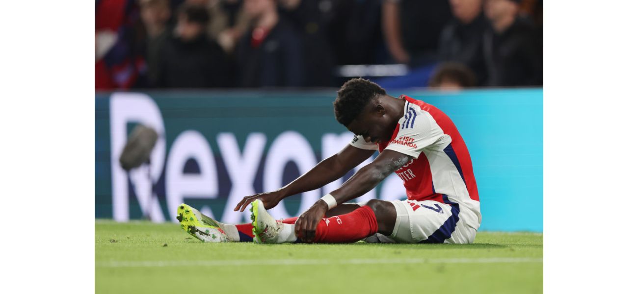 Mikel Arteta shares concerning updates on injuries to Bukayo Saka and Declan Rice.