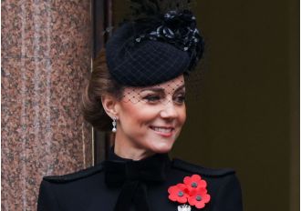 Kate Middleton's Remembrance Day outfit holds sentimental significance.