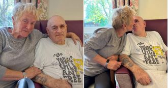 Elderly person who had to travel 260 miles to see spouse in care home can now be together again.