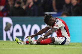 Mikel Arteta shares concerning updates on injuries to Bukayo Saka and Declan Rice.