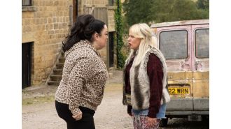 Tina's real nature revealed as she makes a big exit from Emmerdale in a dramatic fashion.