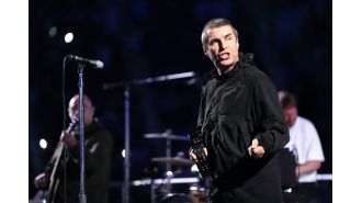 Liam Gallagher responds to a question about an Oasis reunion tour, calling it ridiculous.