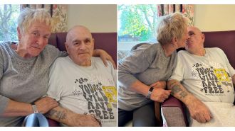 Elderly person who had to travel 260 miles to see spouse in care home can now be together again.