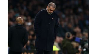 Postecoglou confronts angry opponent's supporters after his team's unexpected defeat to Ipswich.