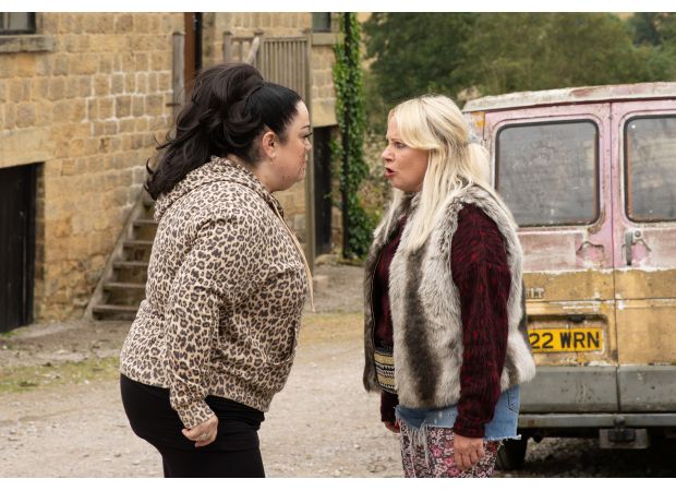 Tina's real nature revealed as she makes a big exit from Emmerdale in a dramatic fashion.