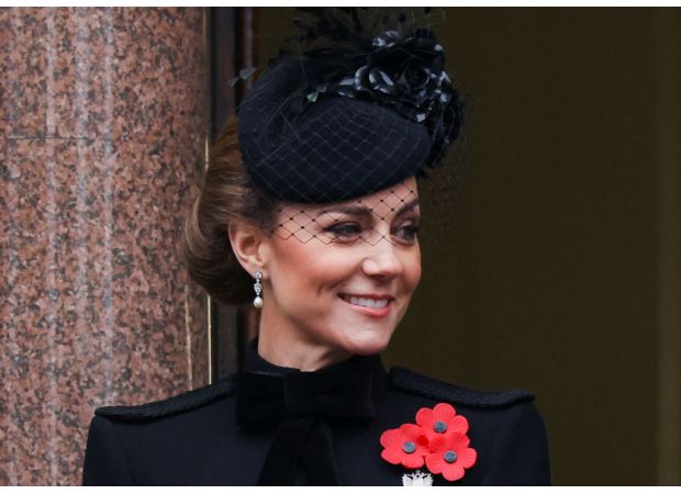 Kate Middleton's Remembrance Day outfit holds sentimental significance.