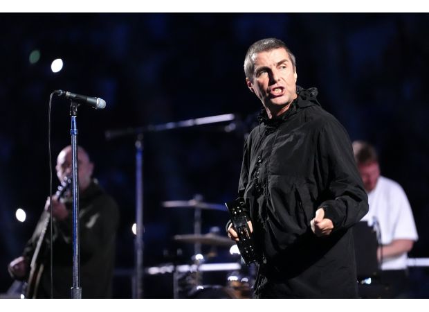 Liam Gallagher responds to a question about an Oasis reunion tour, calling it ridiculous.