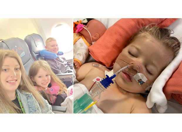 A two-year-old child was put in a coma after becoming ill from food poisoning on a luxury Tui vacation.