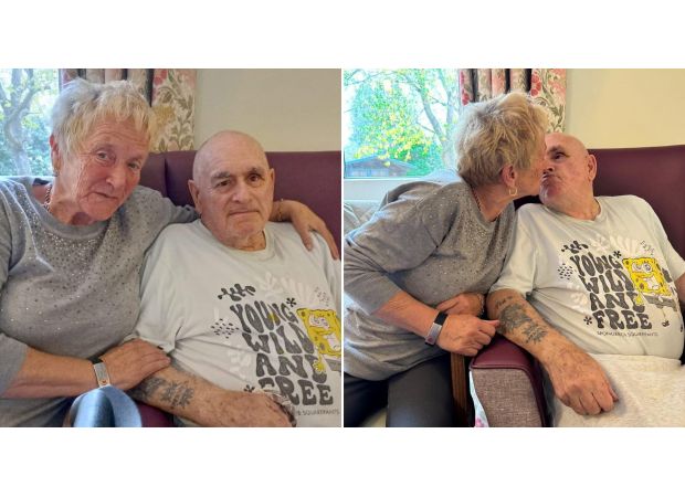Elderly person who had to travel 260 miles to see spouse in care home can now be together again.
